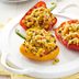 Pesto-Corn Grilled Peppers