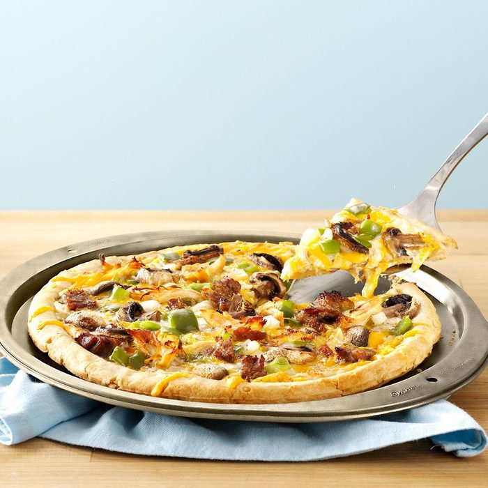 Philly-Style Barbecue Pizza