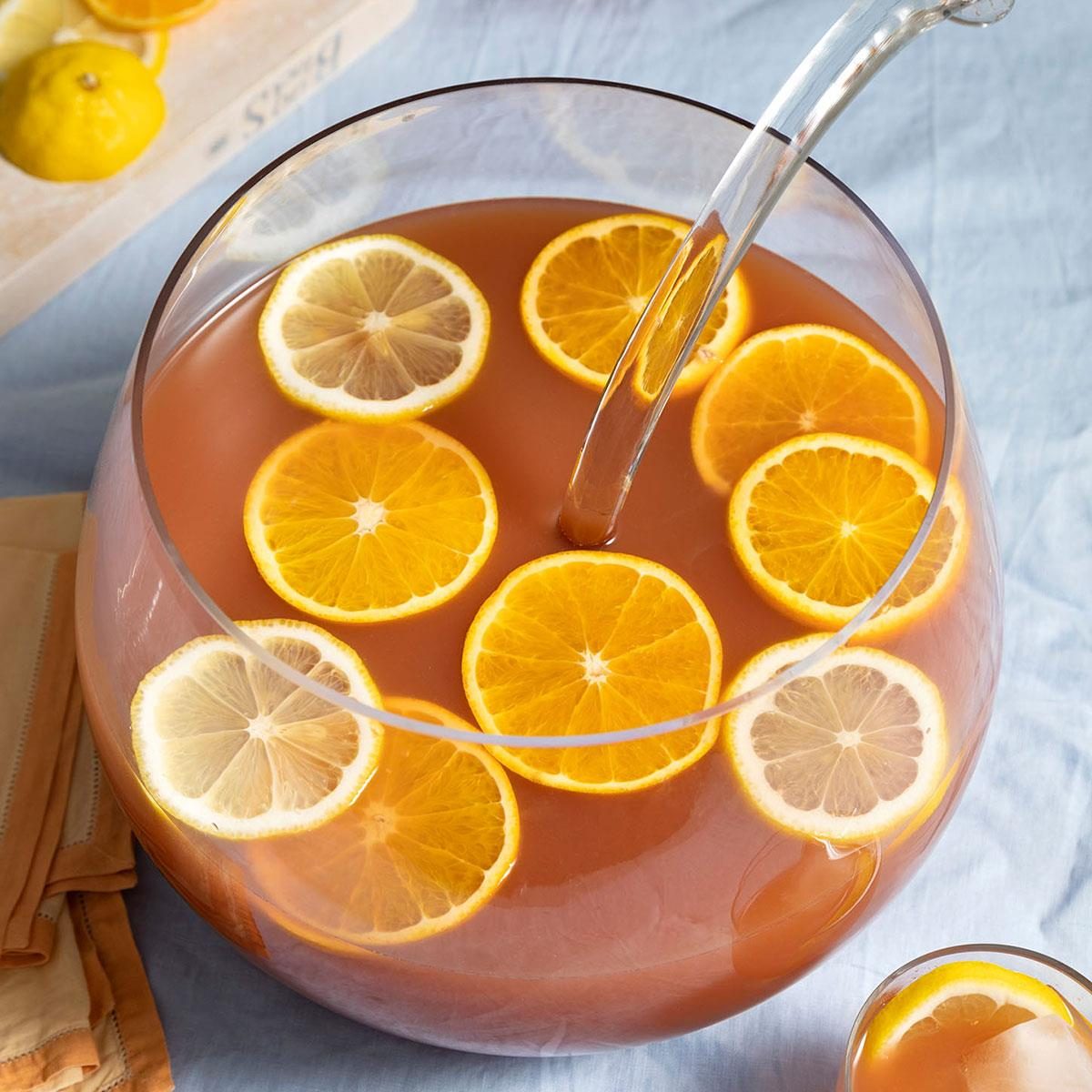 Fruit Punch Recipe With Orange Juice and Lemonade
