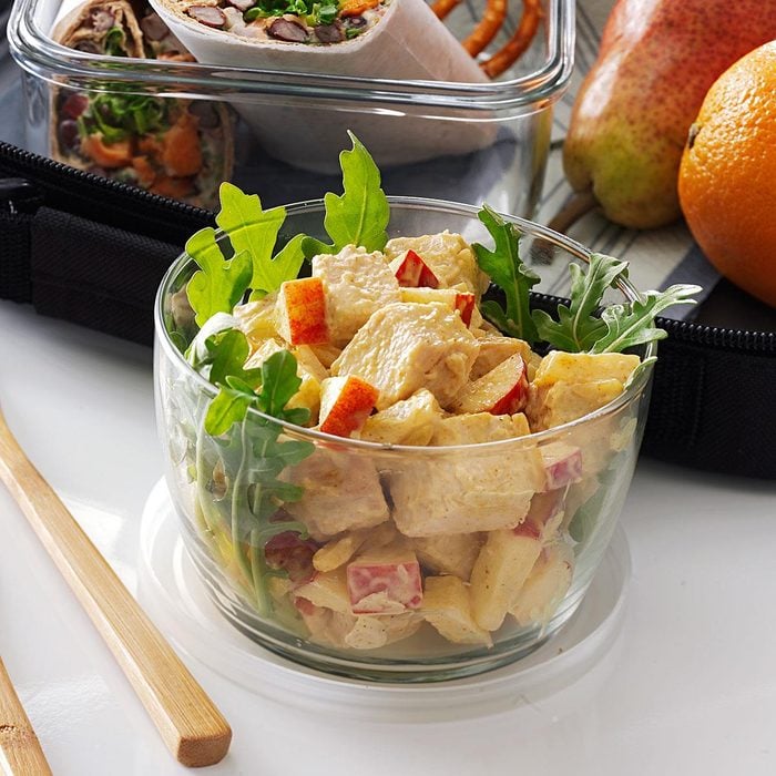 Pineapple-Apple Chicken Salad