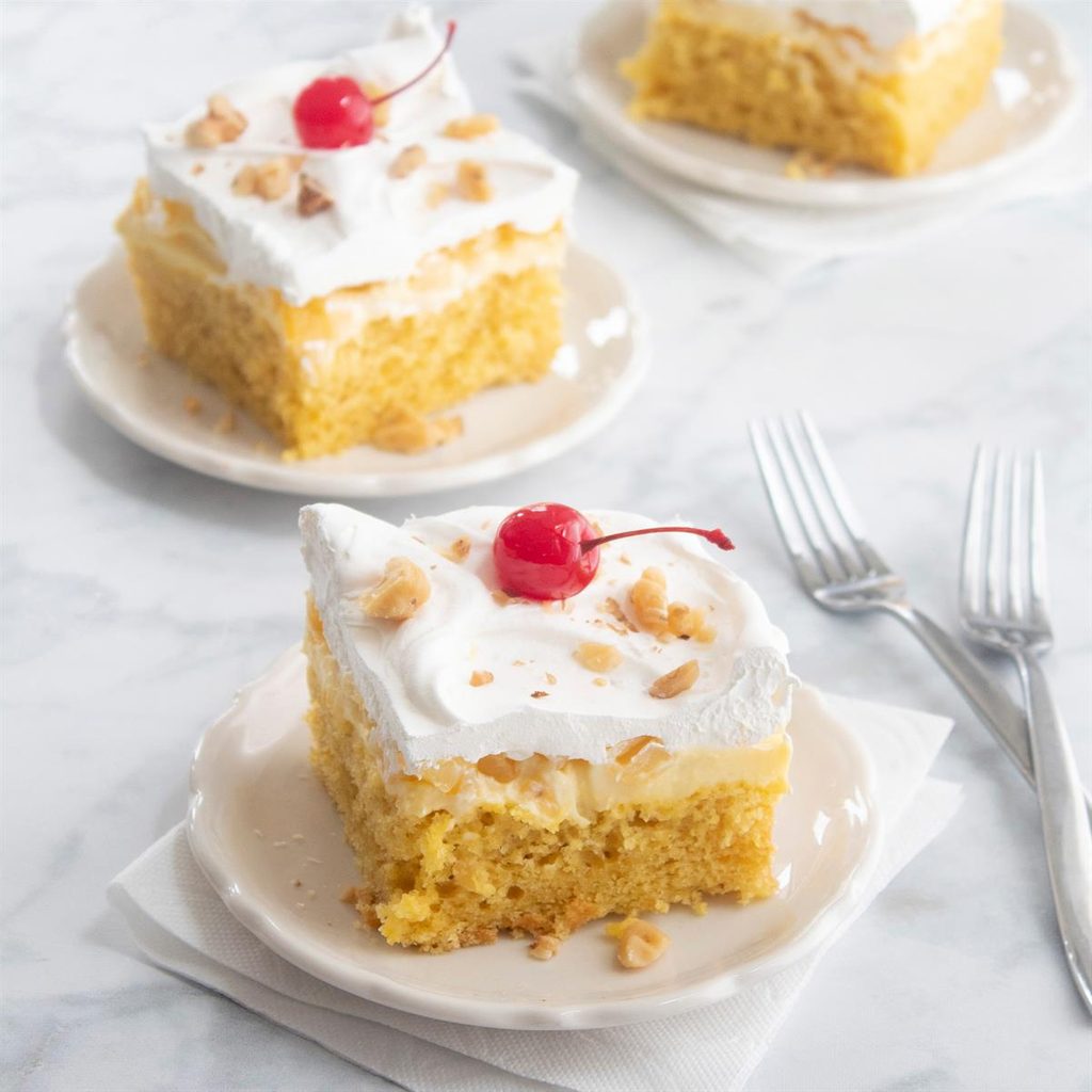 Pineapple Pudding Cake