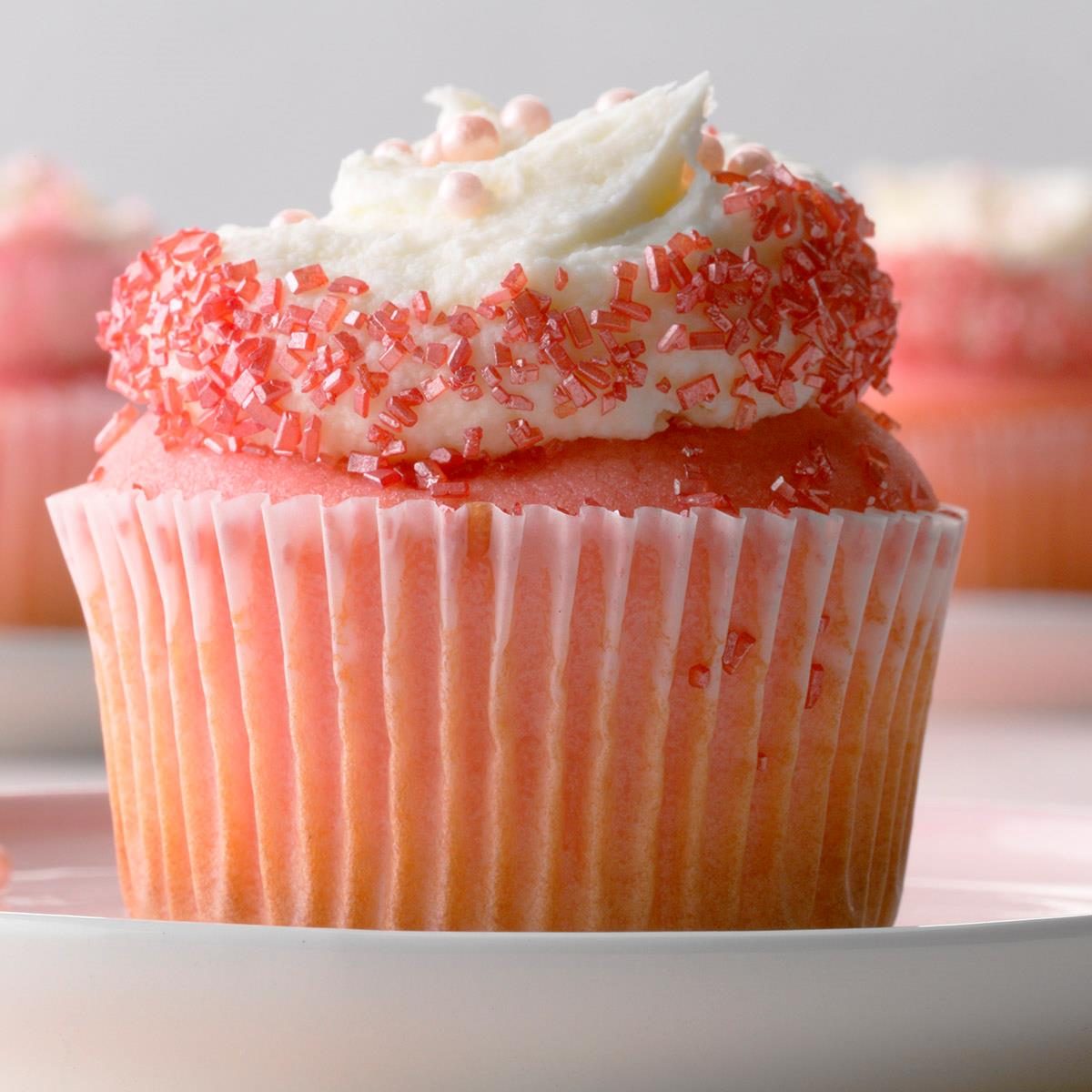 Pink Velvet Cupcakes