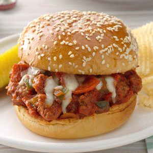 Pizza Sloppy Joes