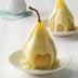 Poached Pears with Vanilla Sauce