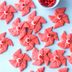 Poinsettia Pinwheel Cookies