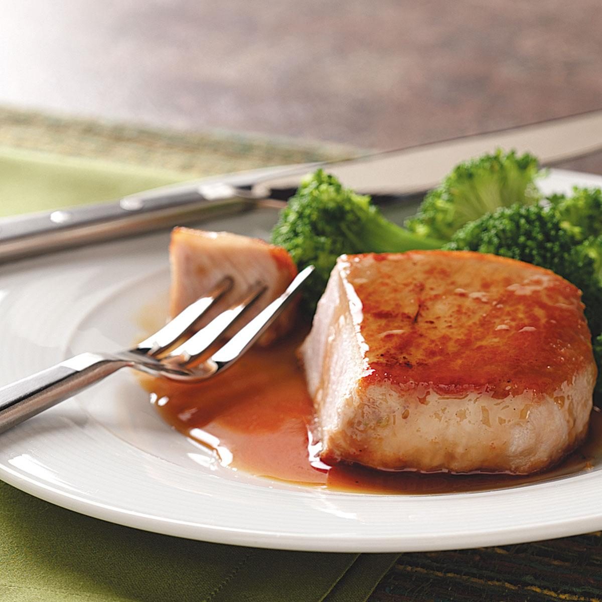 Pork Chops with Citrus Glaze