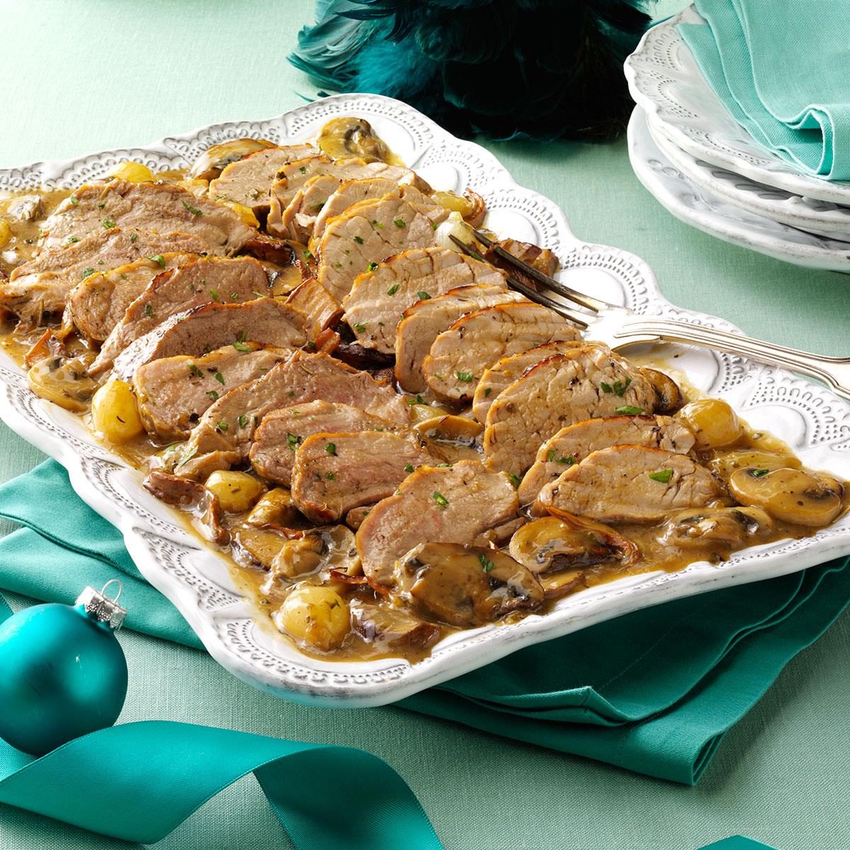 Pork Tenderloin with Marsala Mushroom Sauce Recipe: How to Make It