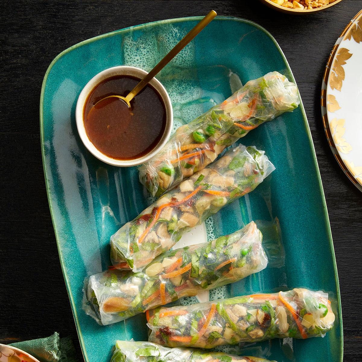 Pork & Vegetable Spring Rolls Recipe: How to Make It