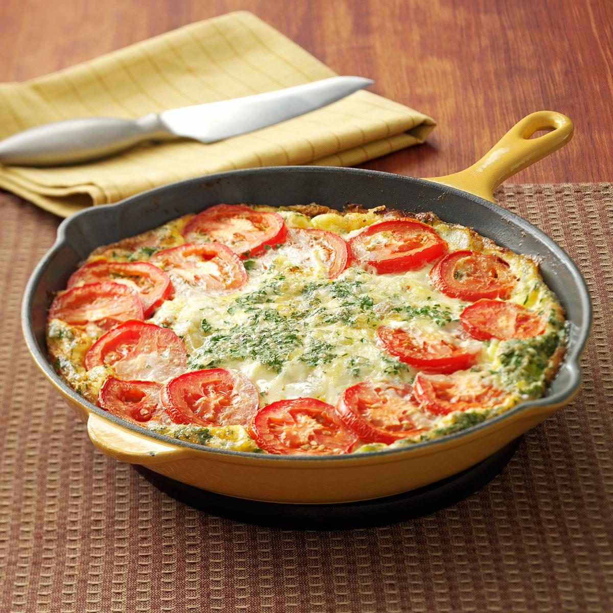 Bacon Cheese Frittata Recipe