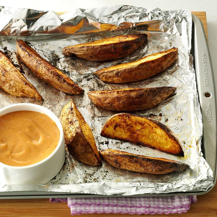 Potato Wedges With Sweet Spicy Sauce Exps167809 Sd143203d10 16 8bc Rms 1