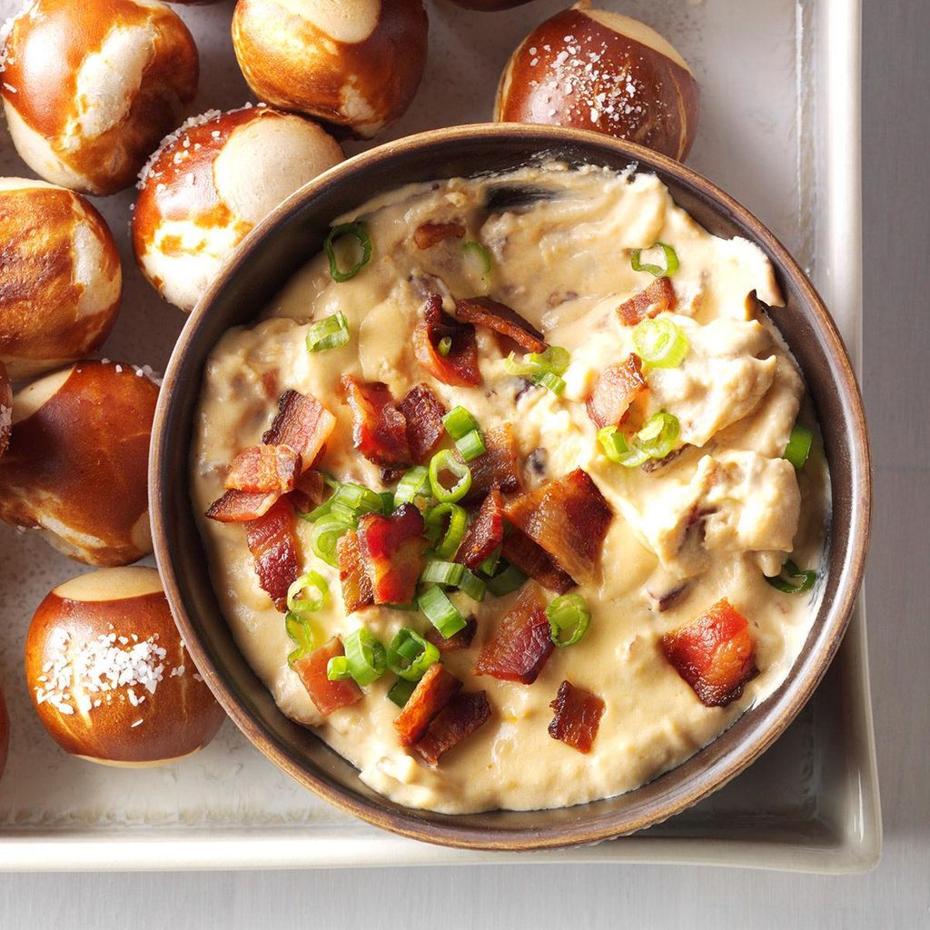 Pressure-Cooker Cheddar Bacon Ale Dip