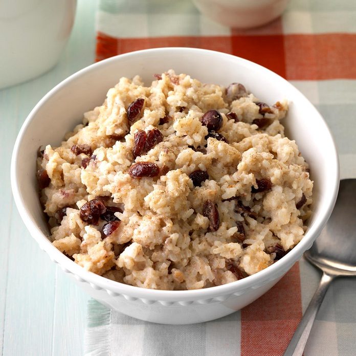 Pressure-Cooker Cherry & Spice Rice Pudding