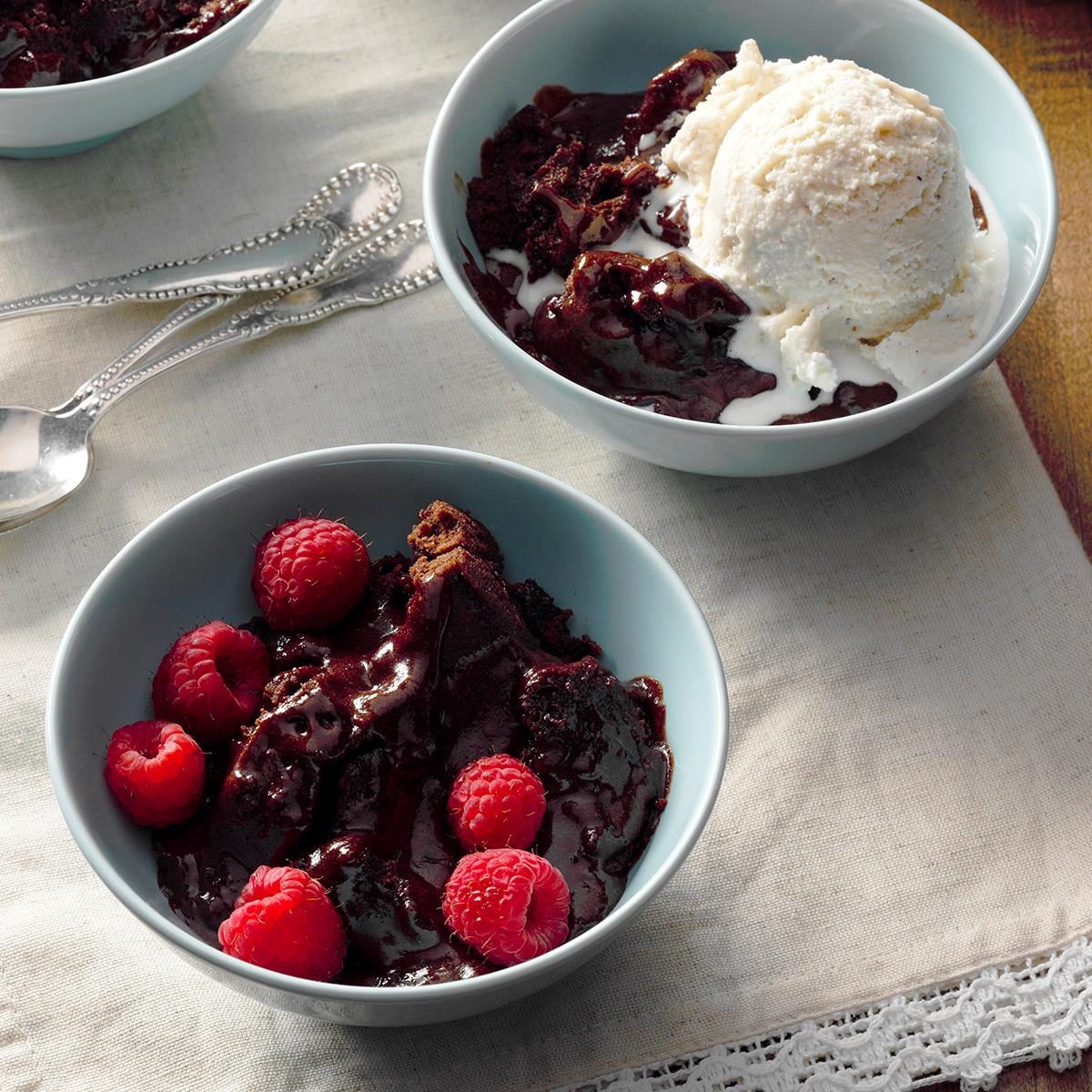 Pressure-Cooker Molten Mocha Cake