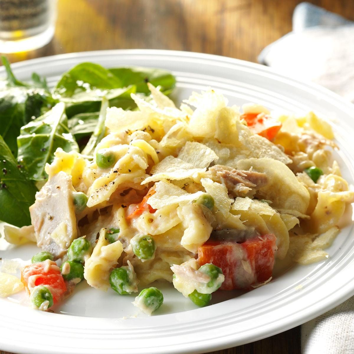 Pressure-Cooker Tuna Noodle Casserole