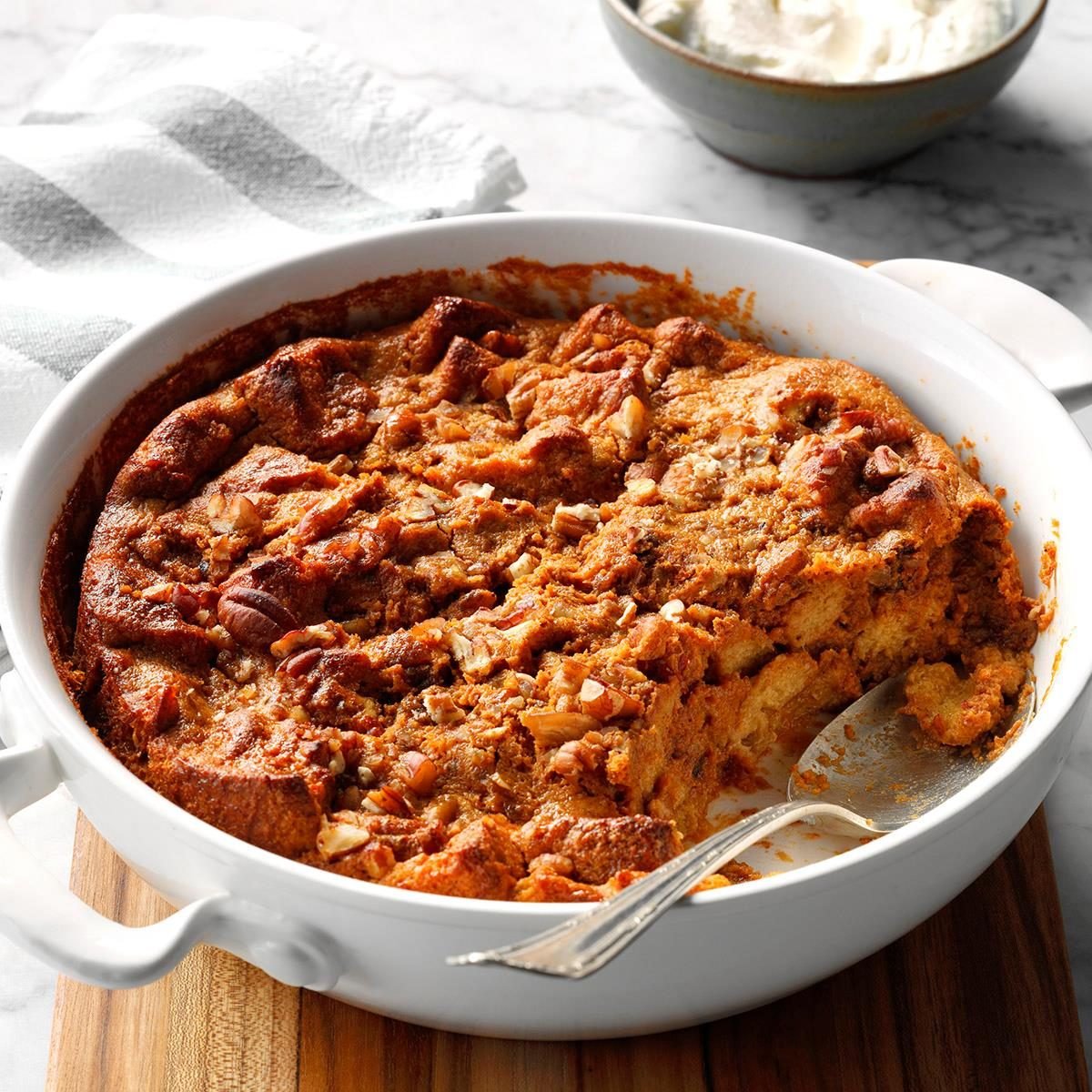 Pumpkin Bread Pudding