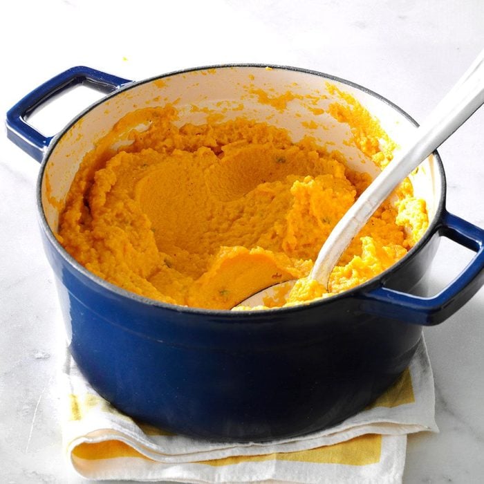 Pumpkin & Cauliflower Garlic Mash