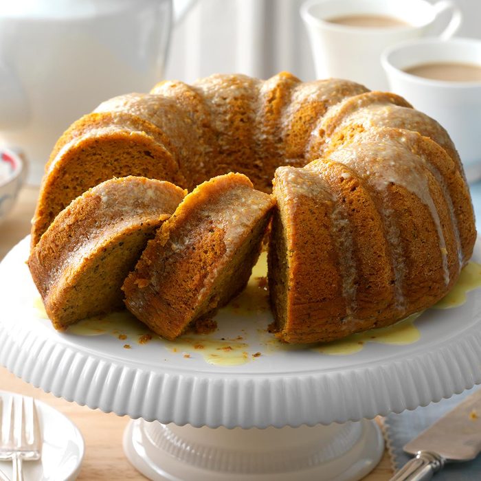 Pumpkin-Citrus Tube Cake