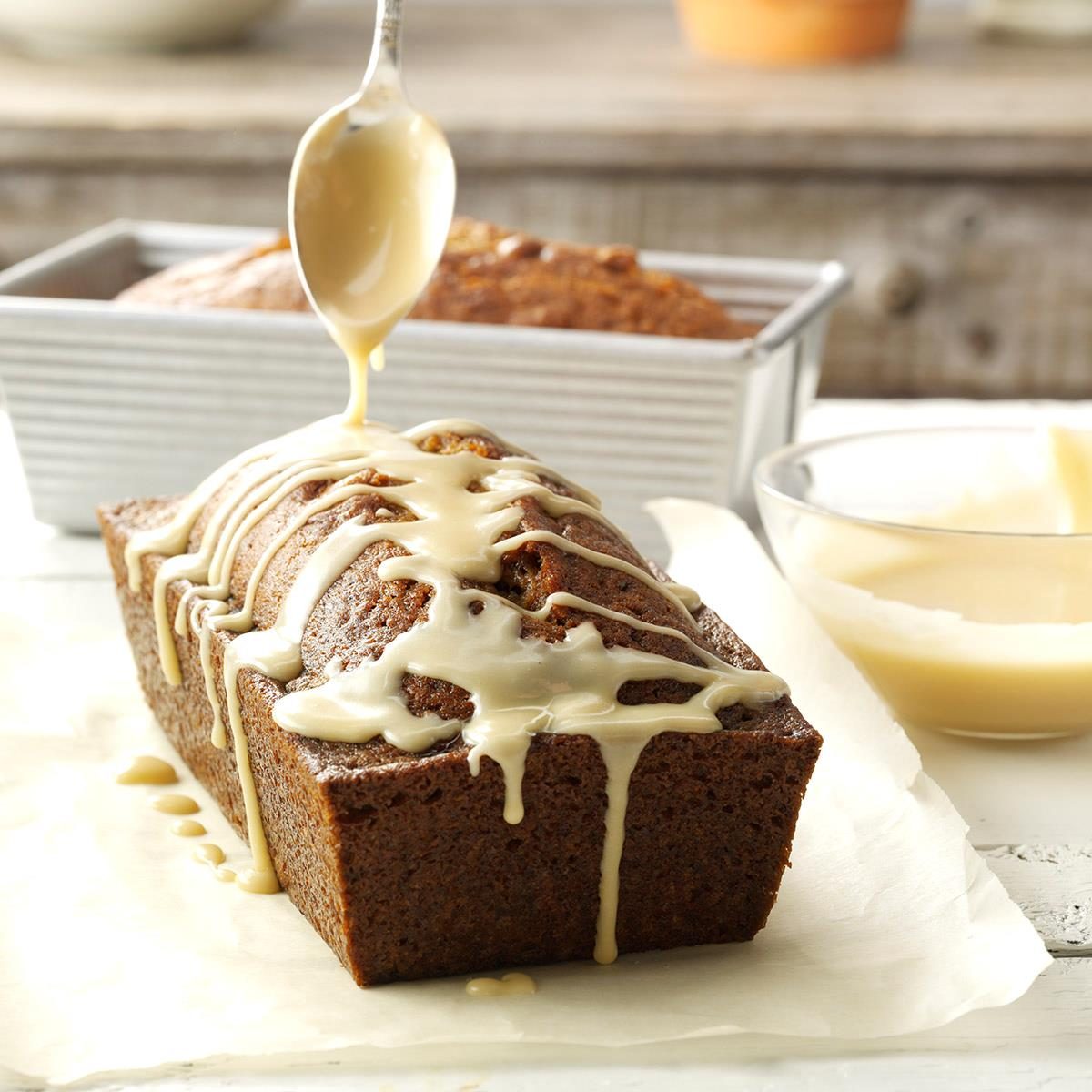 Pumpkin Pecan Loaves