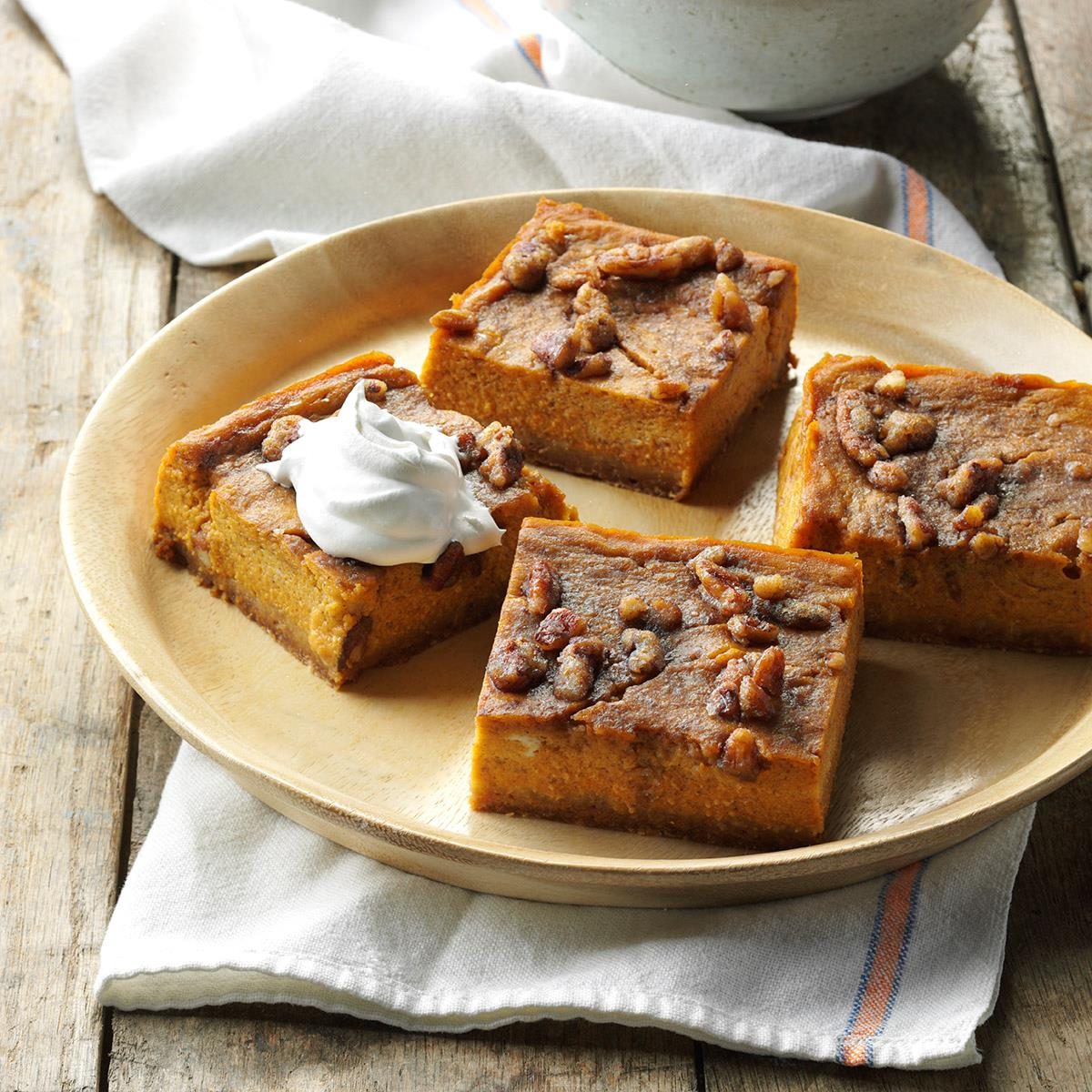 Recipe For Pumpkin Pie Dessert Squares