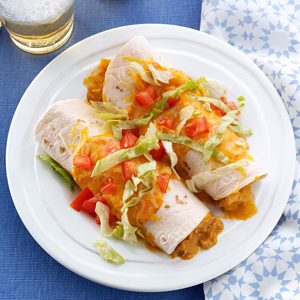 Queso Pork Enchiladas