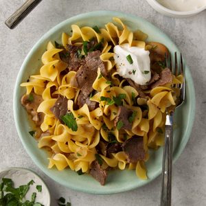 Quick Beef and Noodles