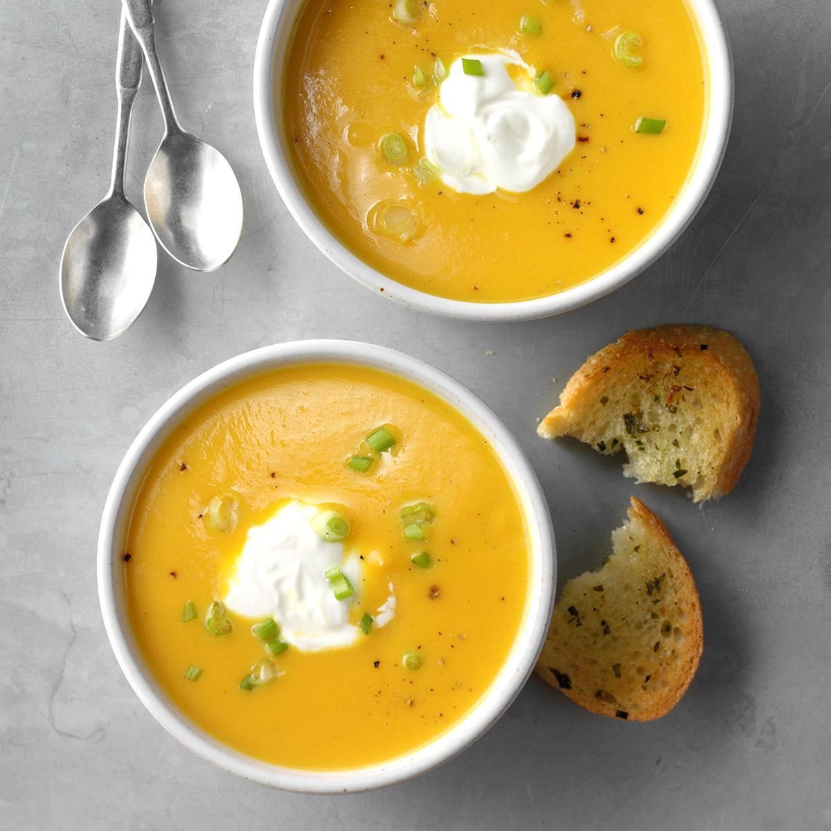 Quick Golden Squash Soup