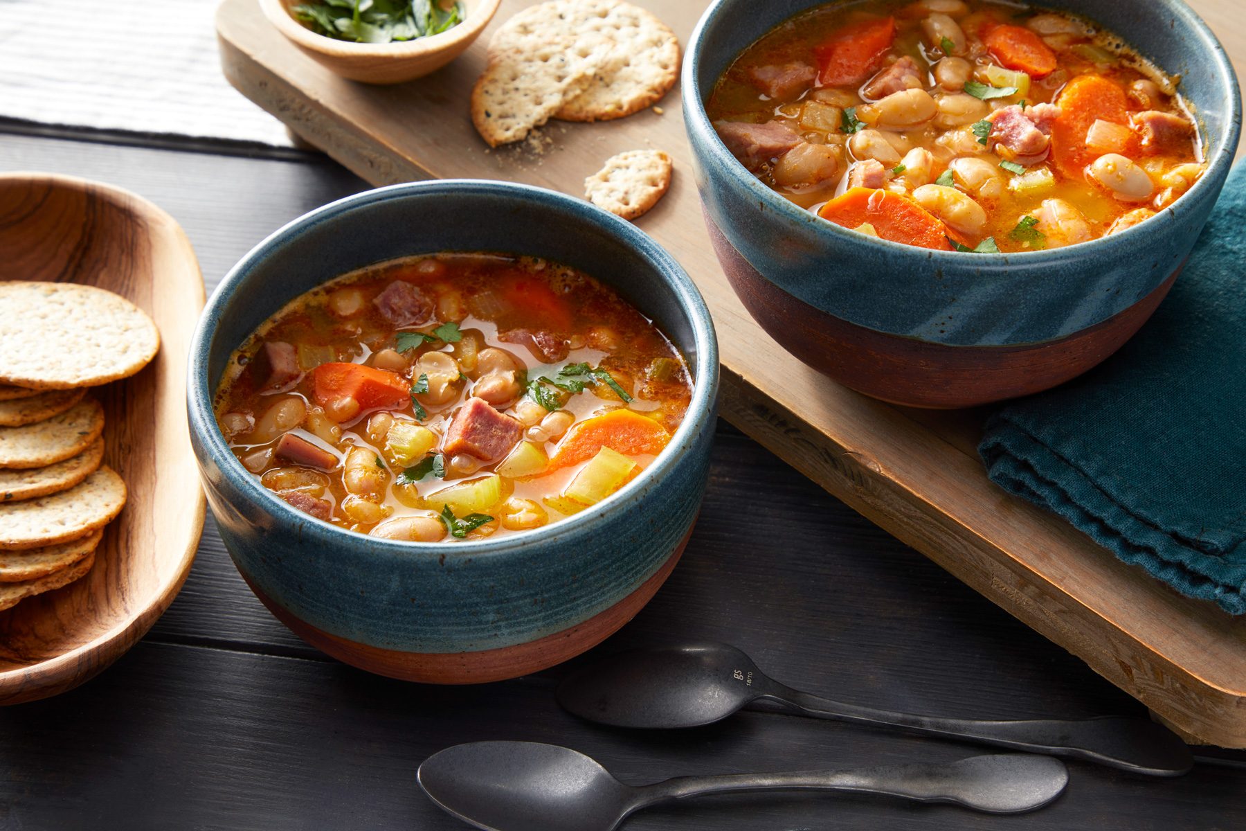 Quick Ham And Bean Soup