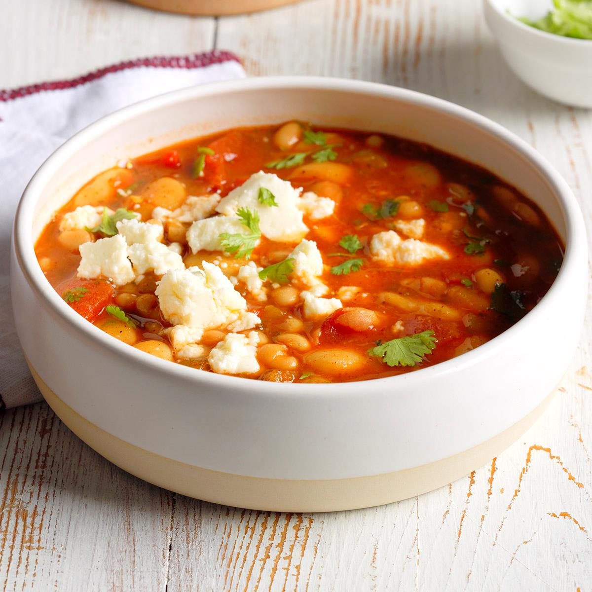 Quick Mexican Bean Soup