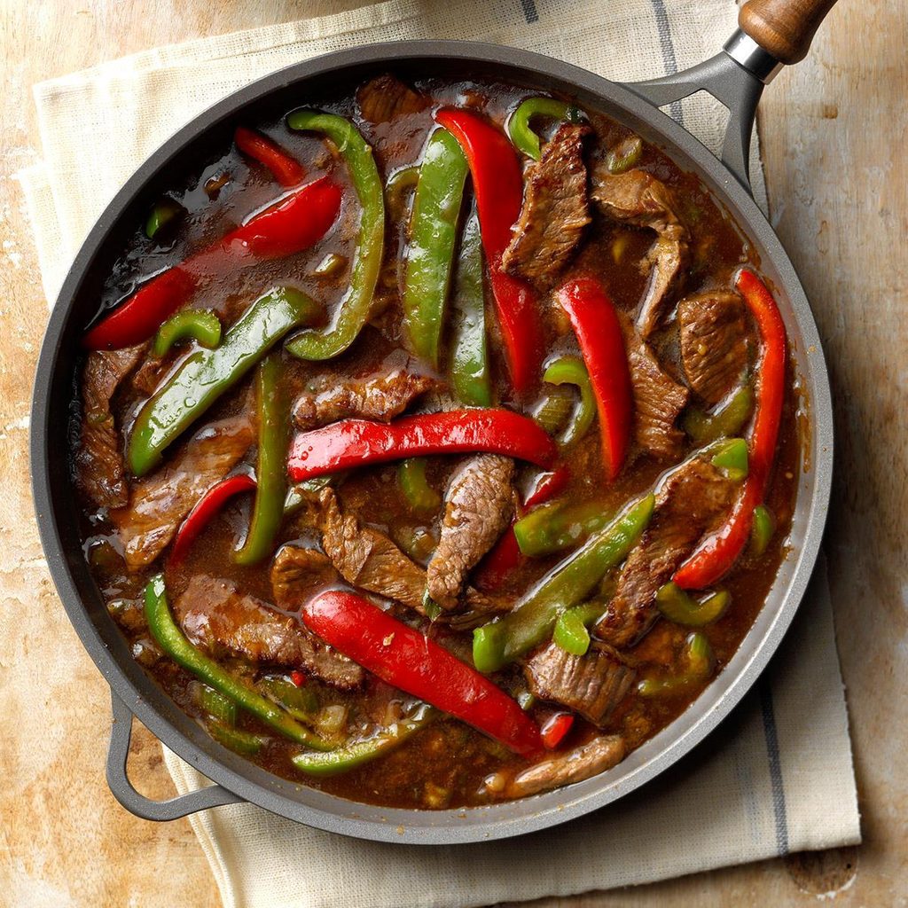 Quick Pepper Steak