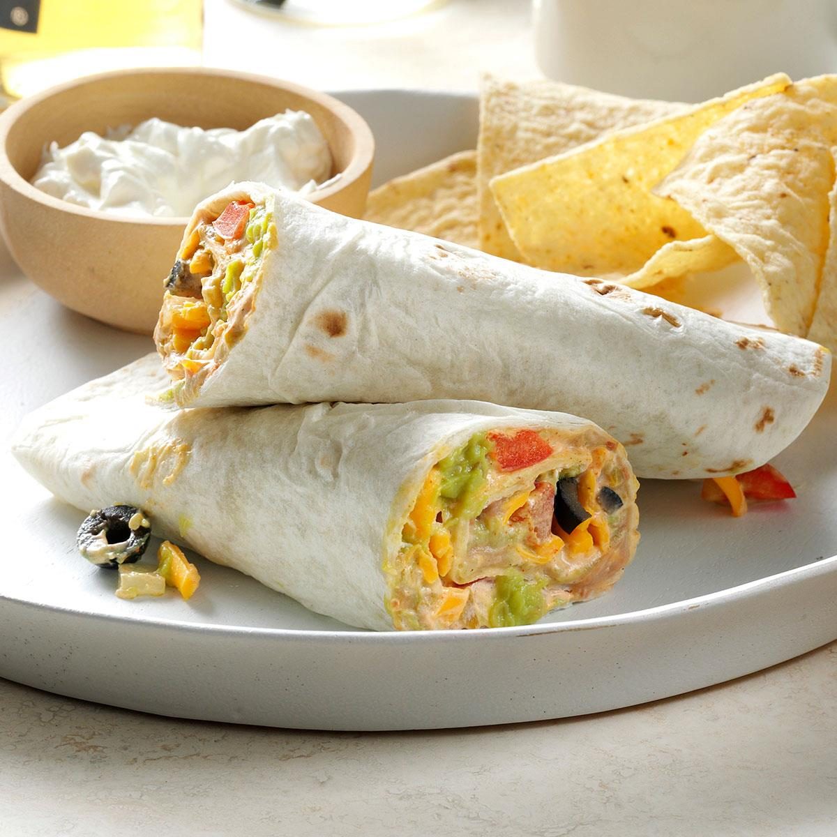 Middle School Age: Quick Taco Wraps