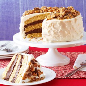 Quicker Blue-Ribbon Peanut Butter Torte