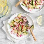 Radish Cucumber Salad