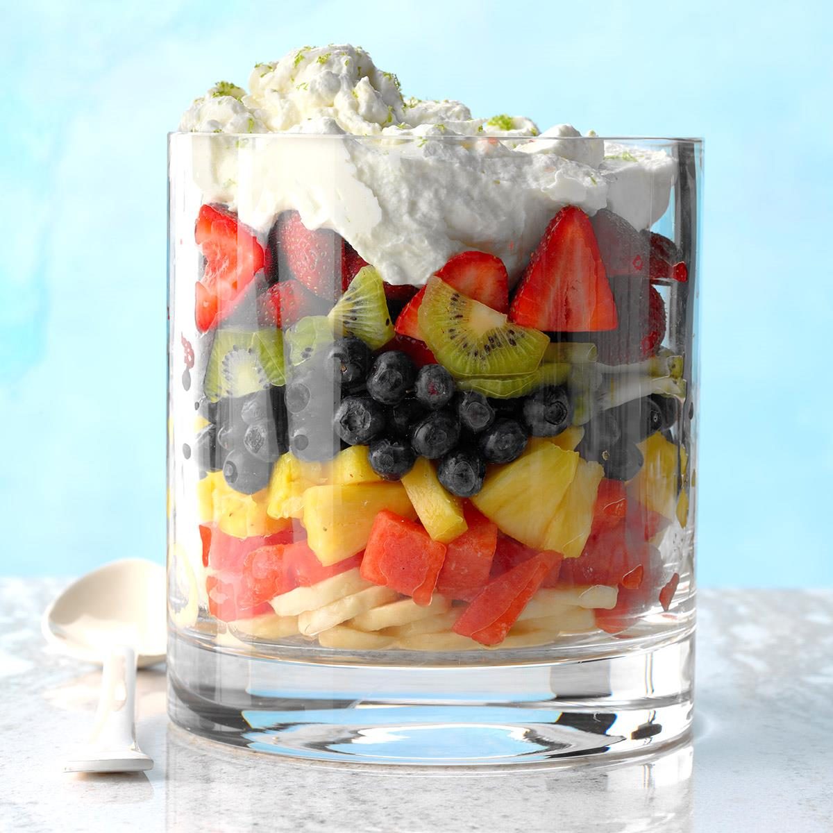 Rainbow Fruit Salad Jars Recipe - Eats Amazing.