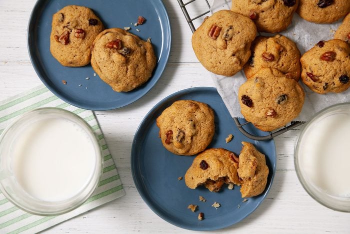 Sweet Potato Cookies with Milk