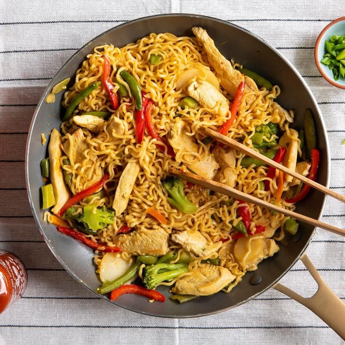 Ramen Chicken Stir Fry