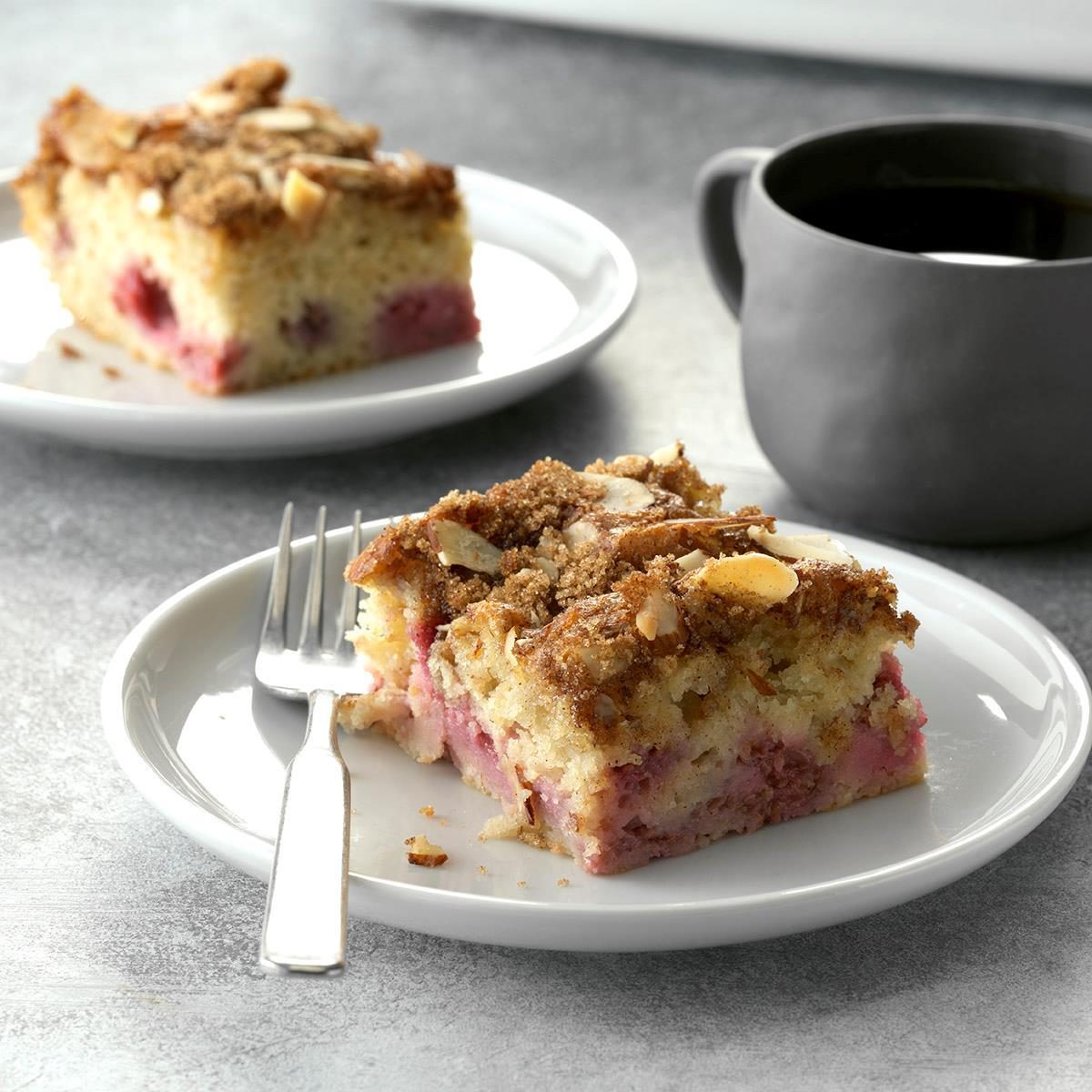 Raspberry-Almond Coffee Cake Recipe | Taste of Home