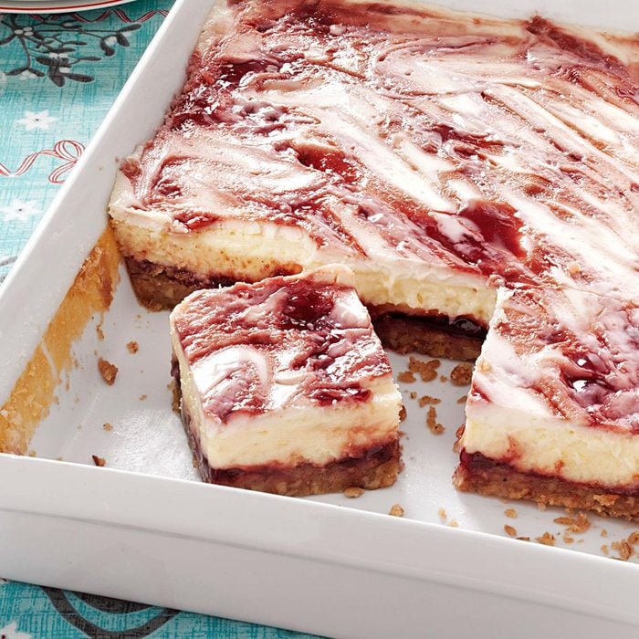 Raspberry Cheesecake Bars