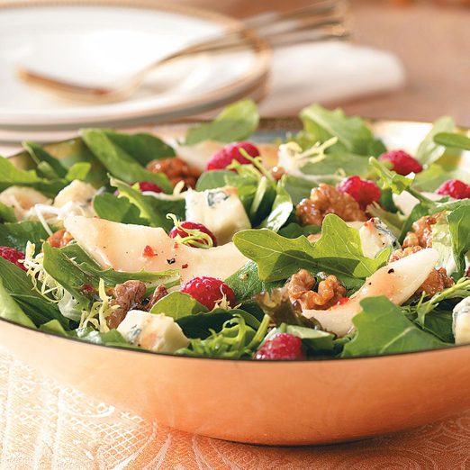 Raspberry Pear Salad With Glazed Walnuts Exps42897 Thca1917912b02 05 5bc Rms 8