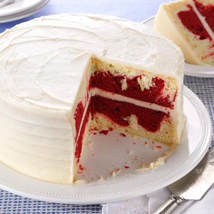 Red Velvet Marble Cake