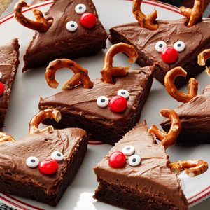 Reindeer Brownies