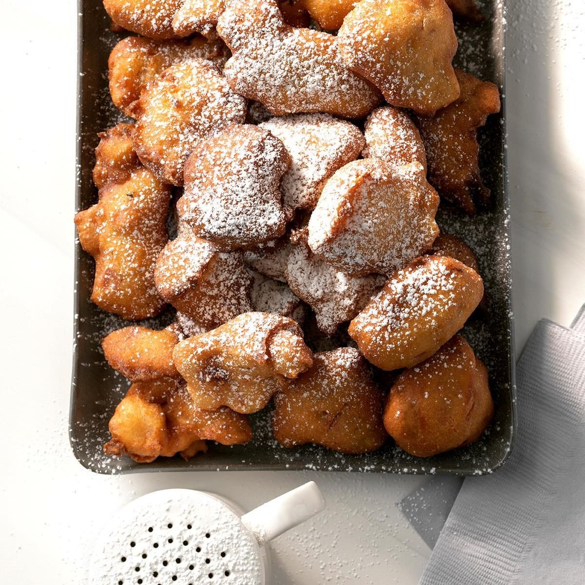 Rhubarb Fritters