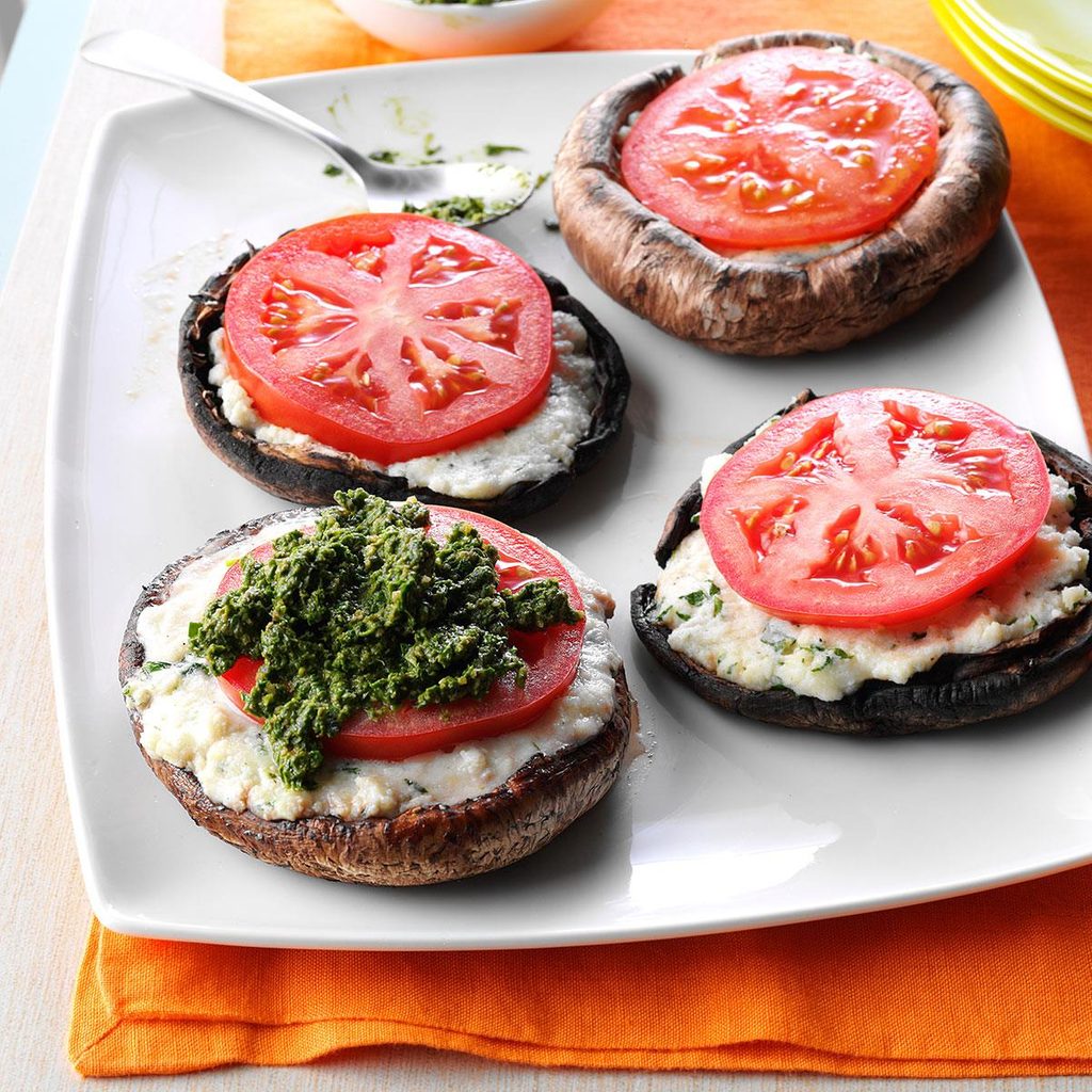 Ricotta-Stuffed Portobello Mushrooms