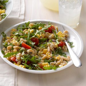 Ricotta, Tomato & Corn Pasta