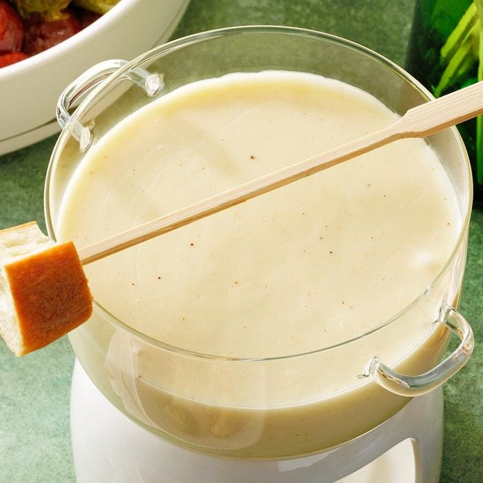 Riesling and Swiss Cheese Fondue