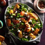 Roasted Apple Salad with Spicy Maple-Cider Vinaigrette