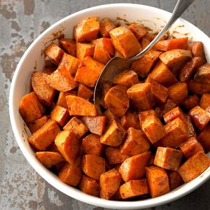 Roasted Honey Sweet Potatoes