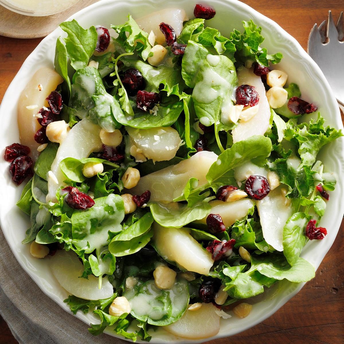 Roasted Pear Salad