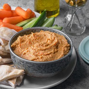 Roasted Red Pepper Hummus