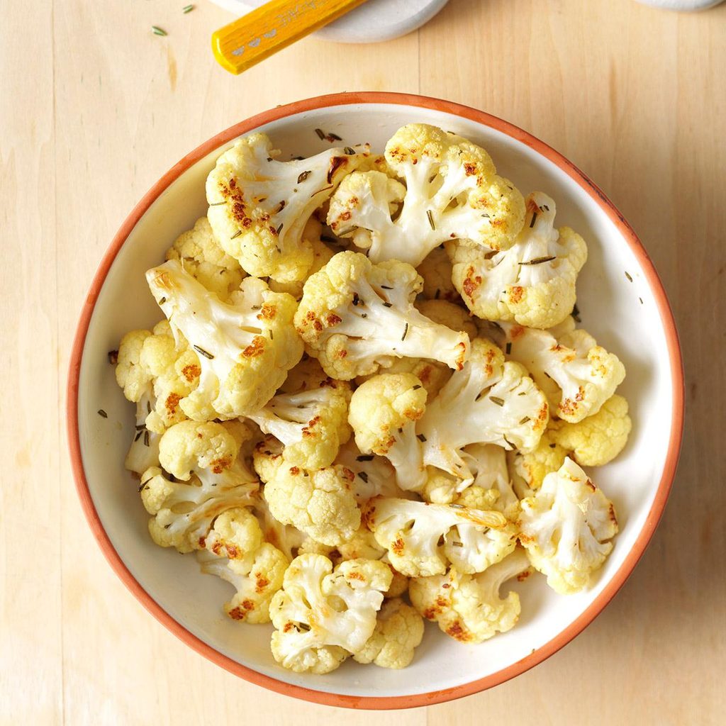 Roasted Rosemary Cauliflower