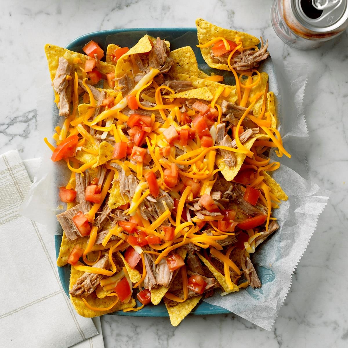 Day 20: Root Beer Pulled Pork Nachos	